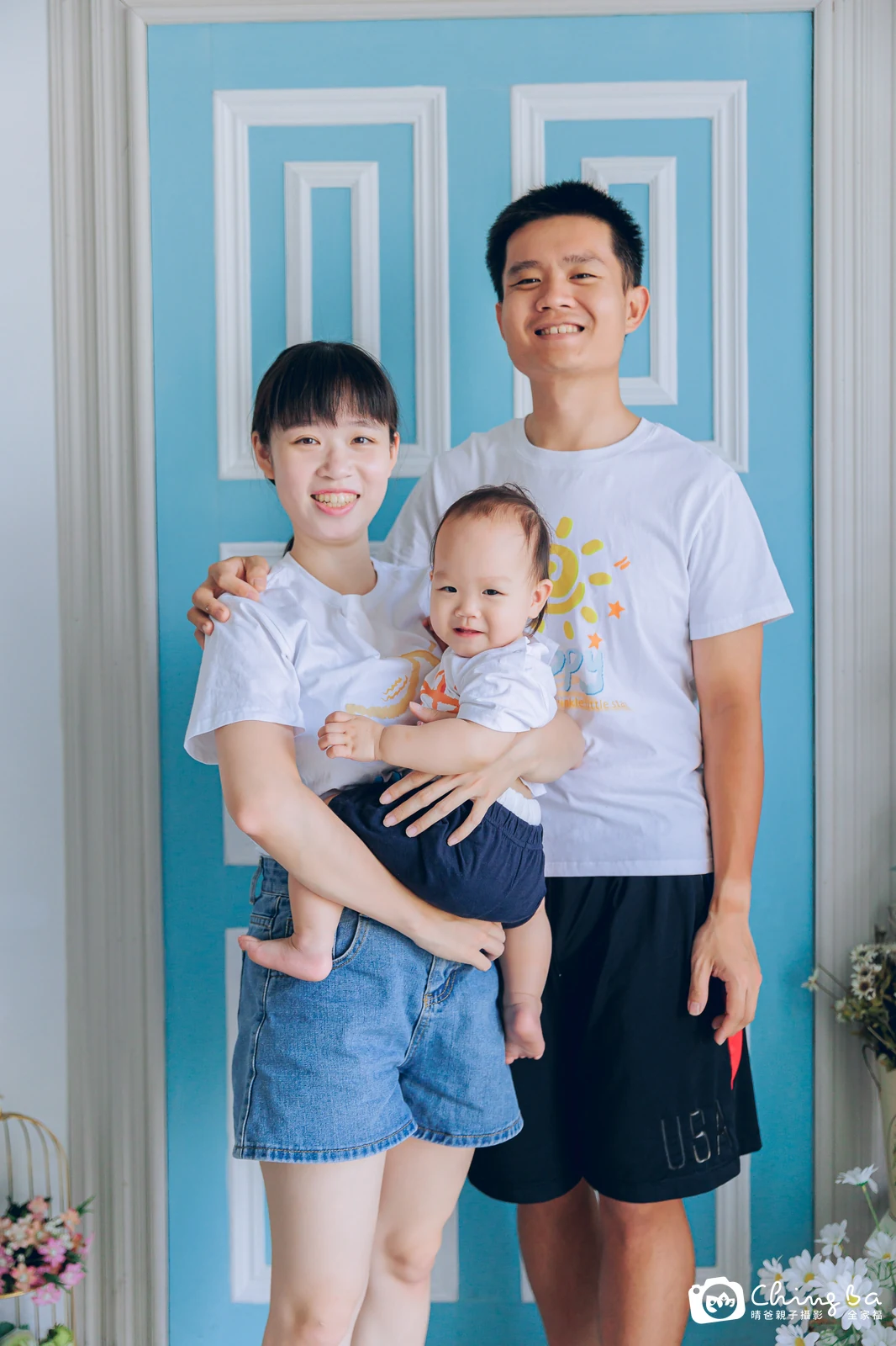 棚內親子寫真作品照｜2024 年夏季｜晴爸親子攝影
