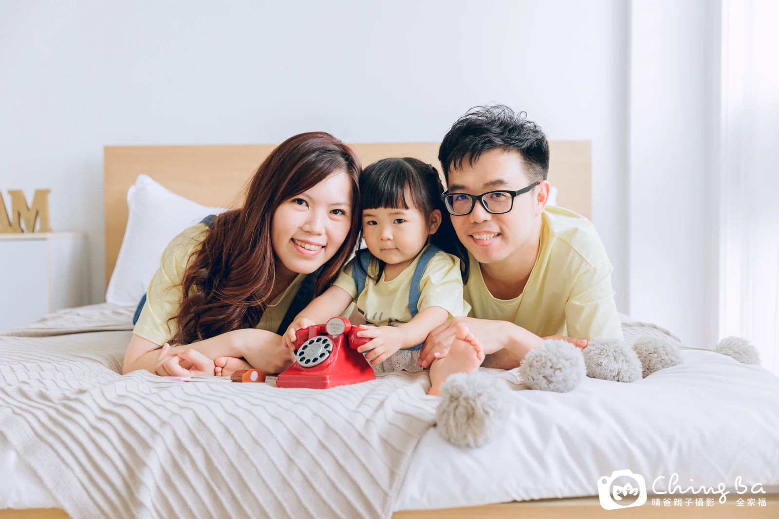 棚內親子寫真作品照|2023 年夏季|晴爸親子攝影