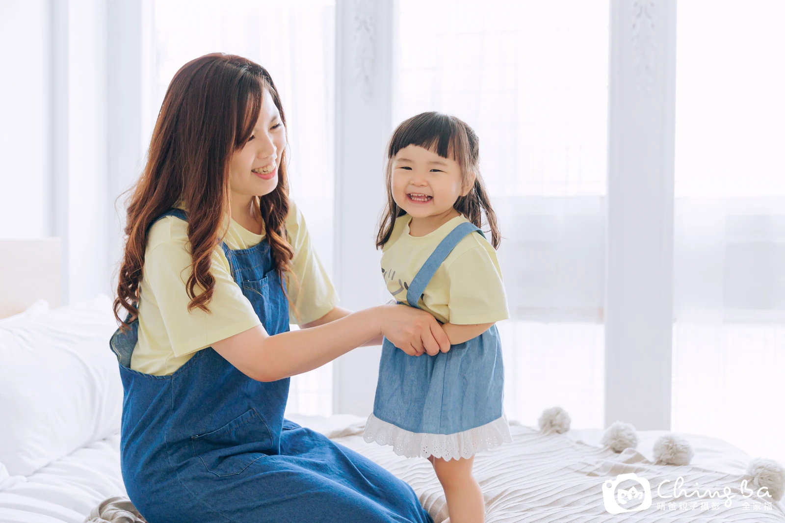 棚內親子寫真作品照|2023 年夏季|晴爸親子攝影