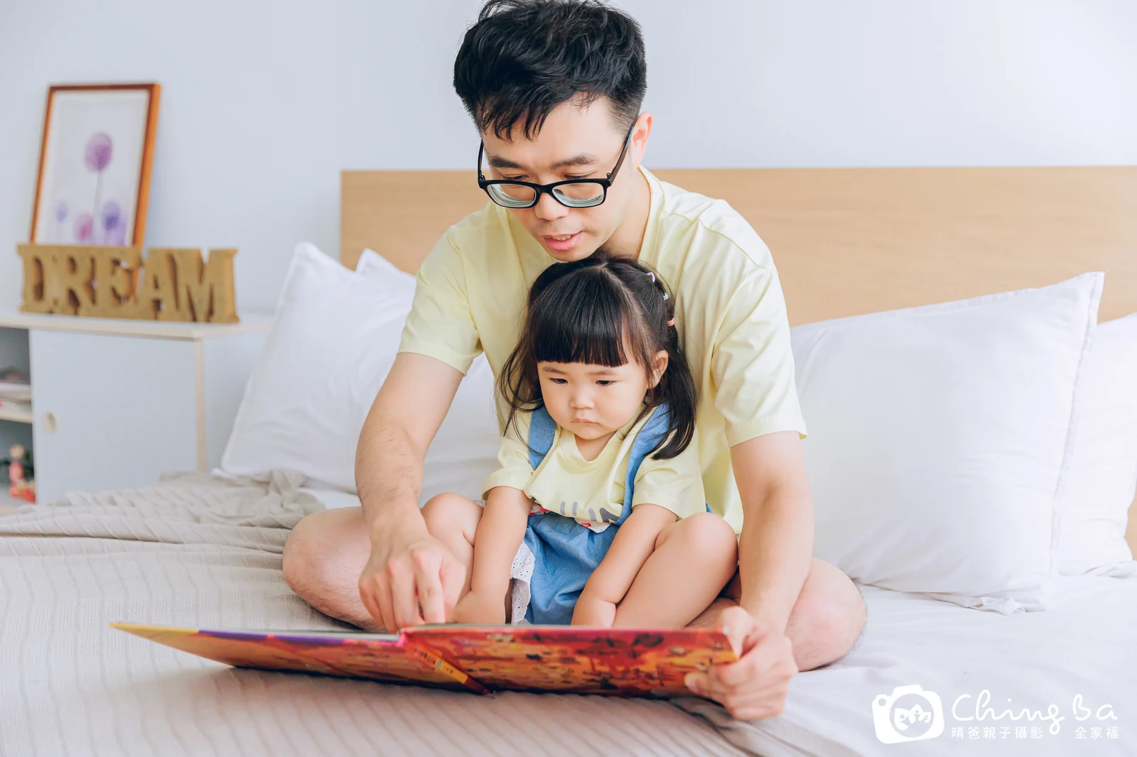 棚內親子寫真作品照|2023 年夏季|晴爸親子攝影