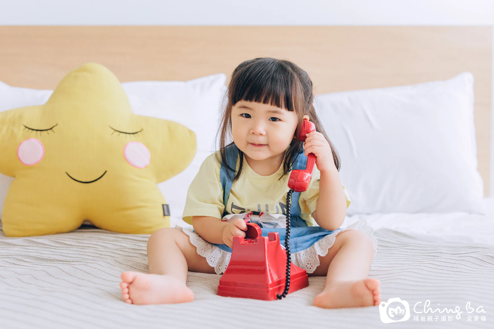 棚內親子寫真作品照|2023 年夏季|晴爸親子攝影