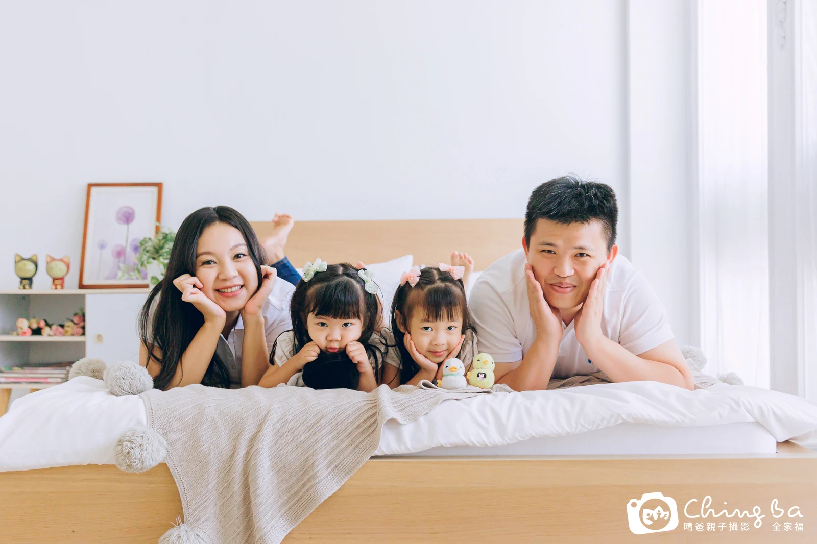 棚內親子寫真作品照｜2024 年秋季｜晴爸親子攝影