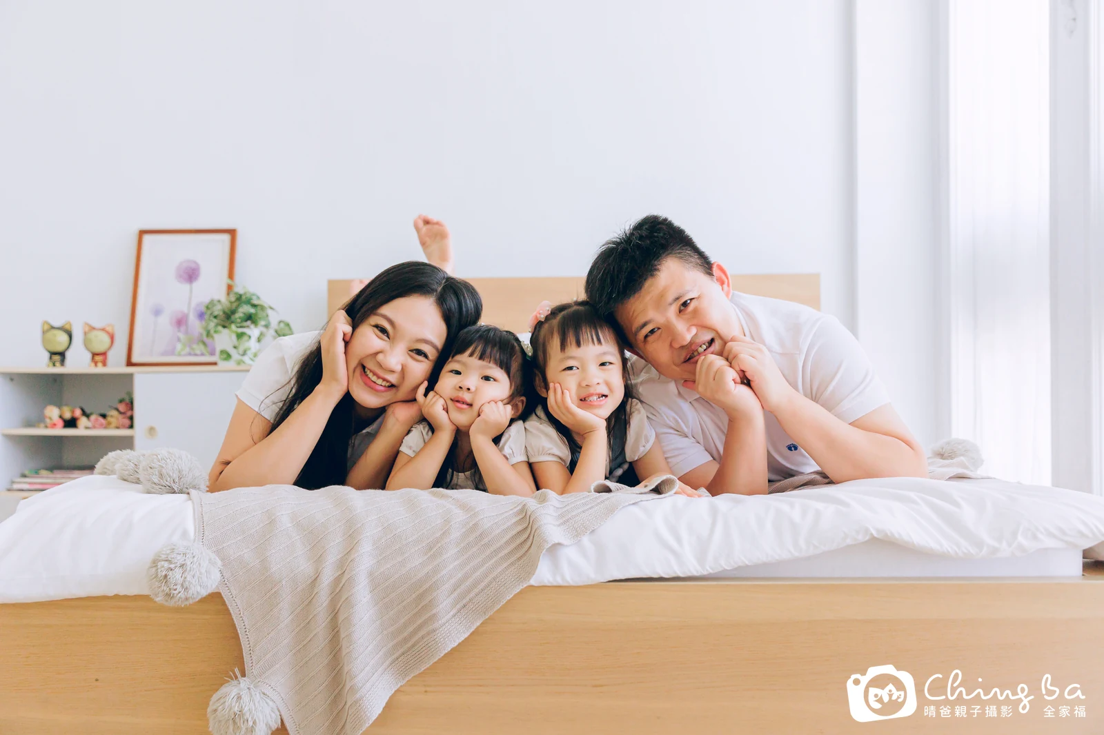 棚內親子寫真作品照｜2024 年秋季｜晴爸親子攝影