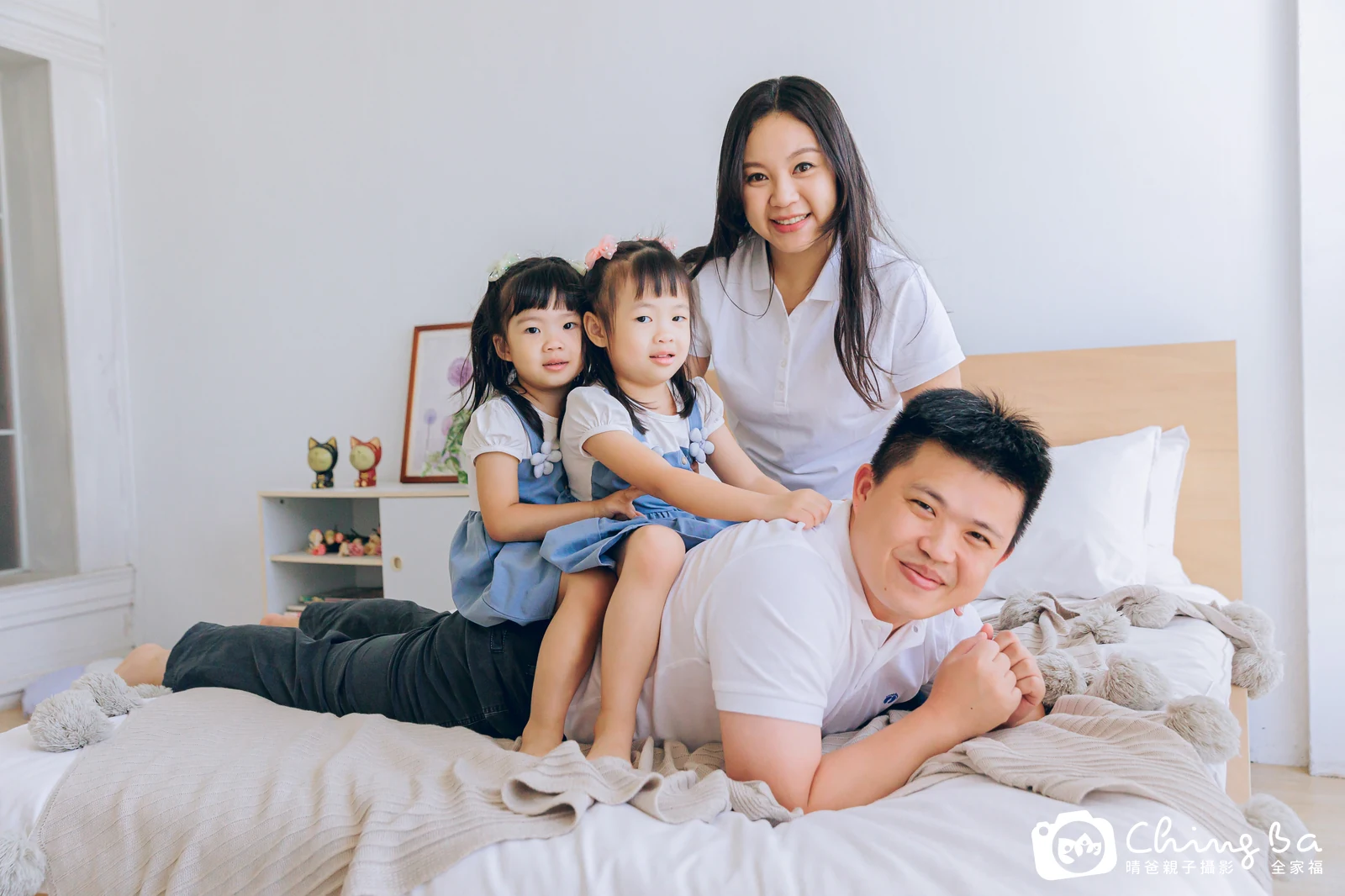 棚內親子寫真作品照｜2024 年秋季｜晴爸親子攝影