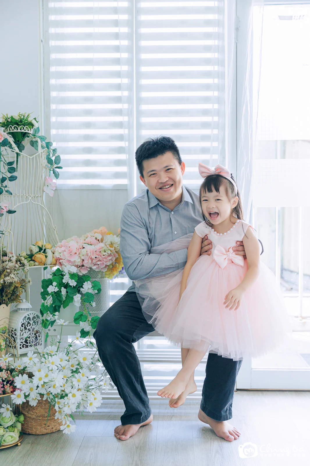 棚內親子寫真作品照｜2024 年秋季｜晴爸親子攝影