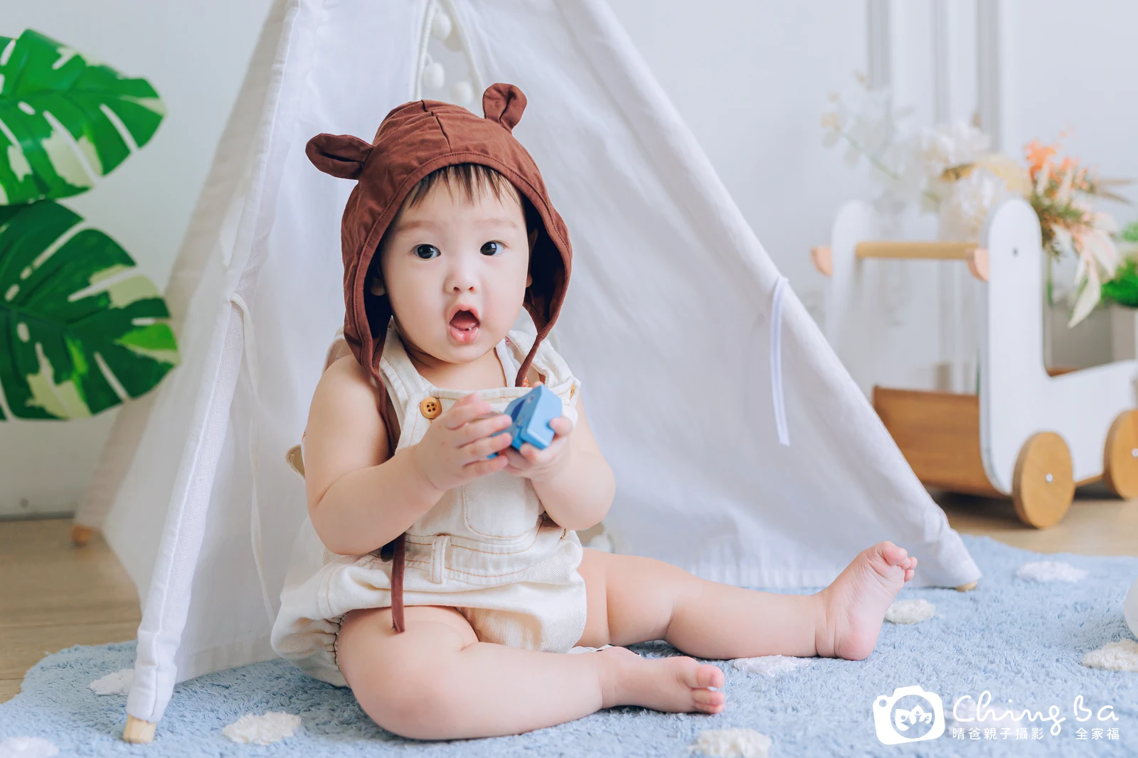 棚內親子寫真作品照｜2026 年夏季｜晴爸親子攝影