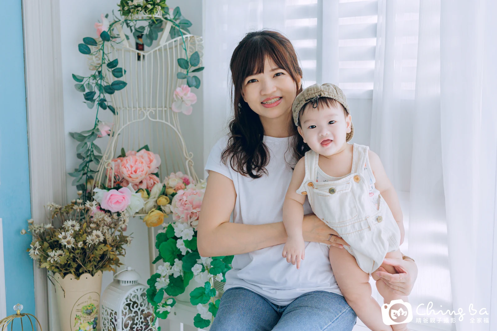 棚內親子寫真作品照｜2026 年夏季｜晴爸親子攝影