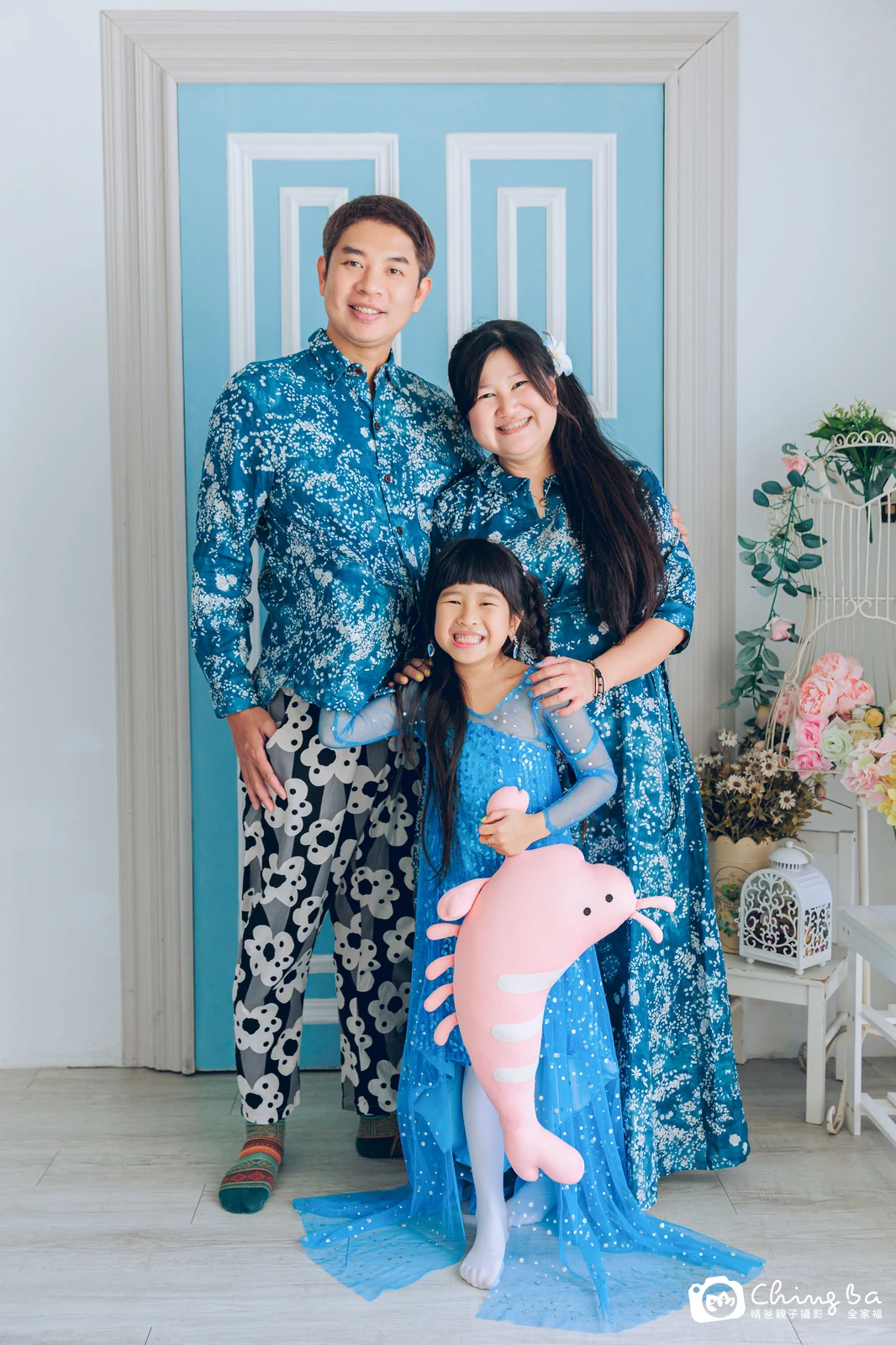 棚內親子寫真作品照｜2024 年冬季｜晴爸親子攝影