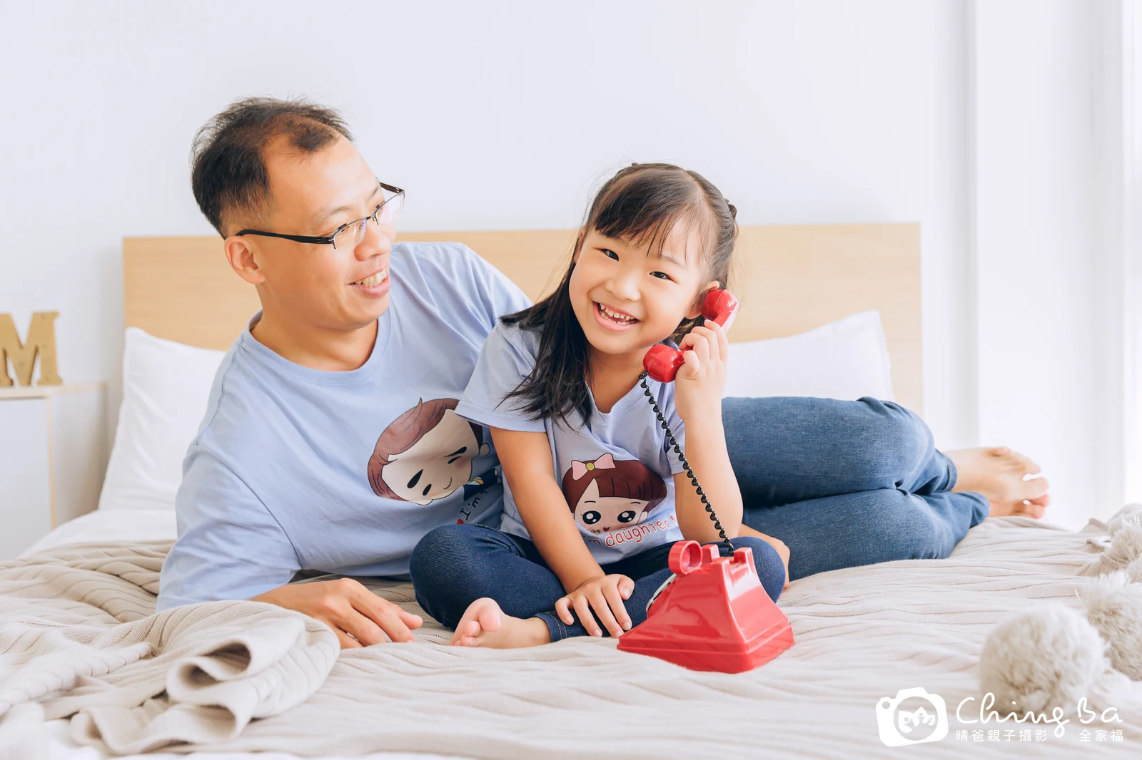 棚內親子寫真作品照｜2023 年秋季｜晴爸親子攝影