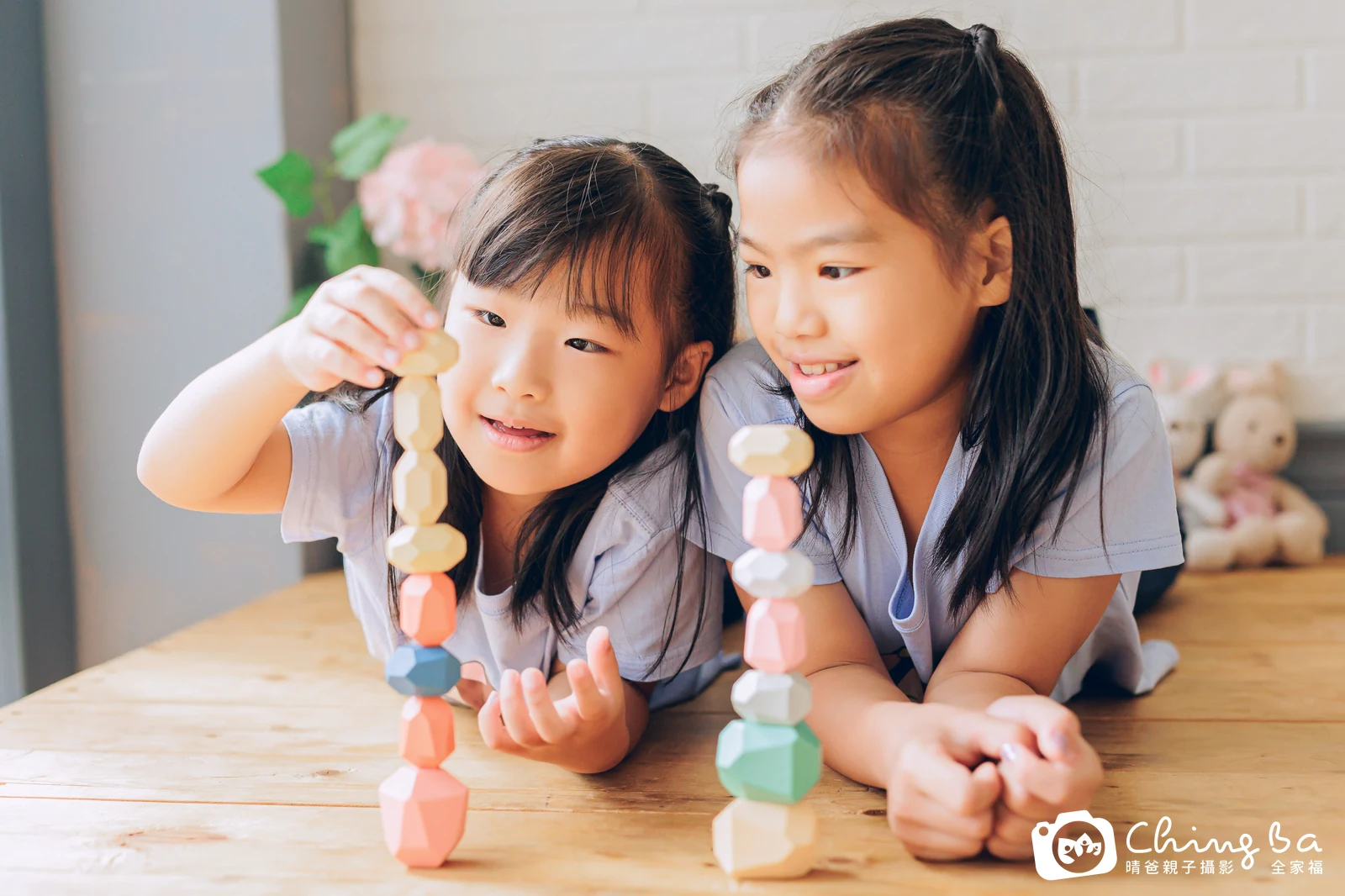 棚內親子寫真作品照｜2023 年秋季｜晴爸親子攝影