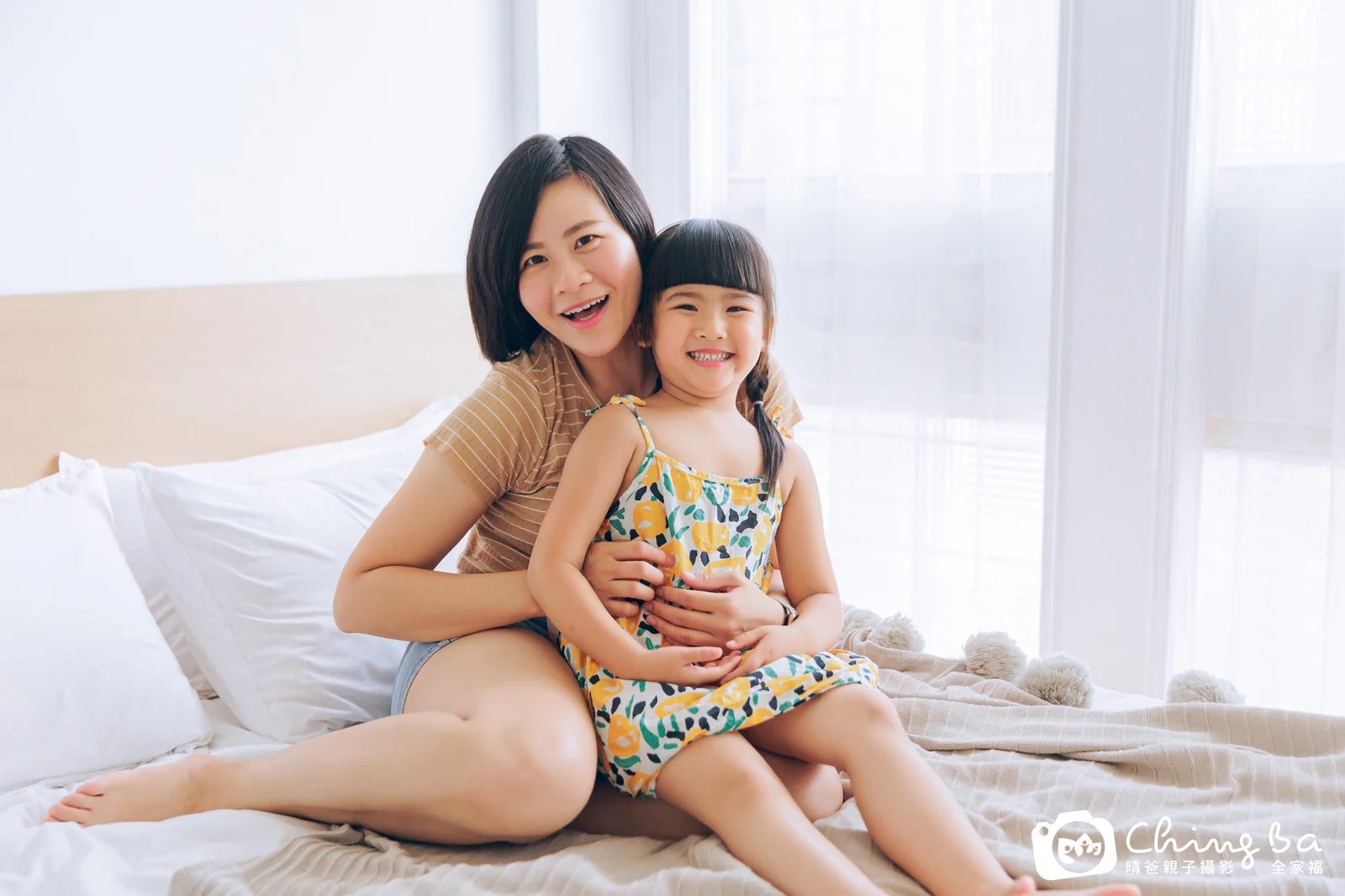 棚內親子寫真作品照｜2024 年秋季｜晴爸親子攝影