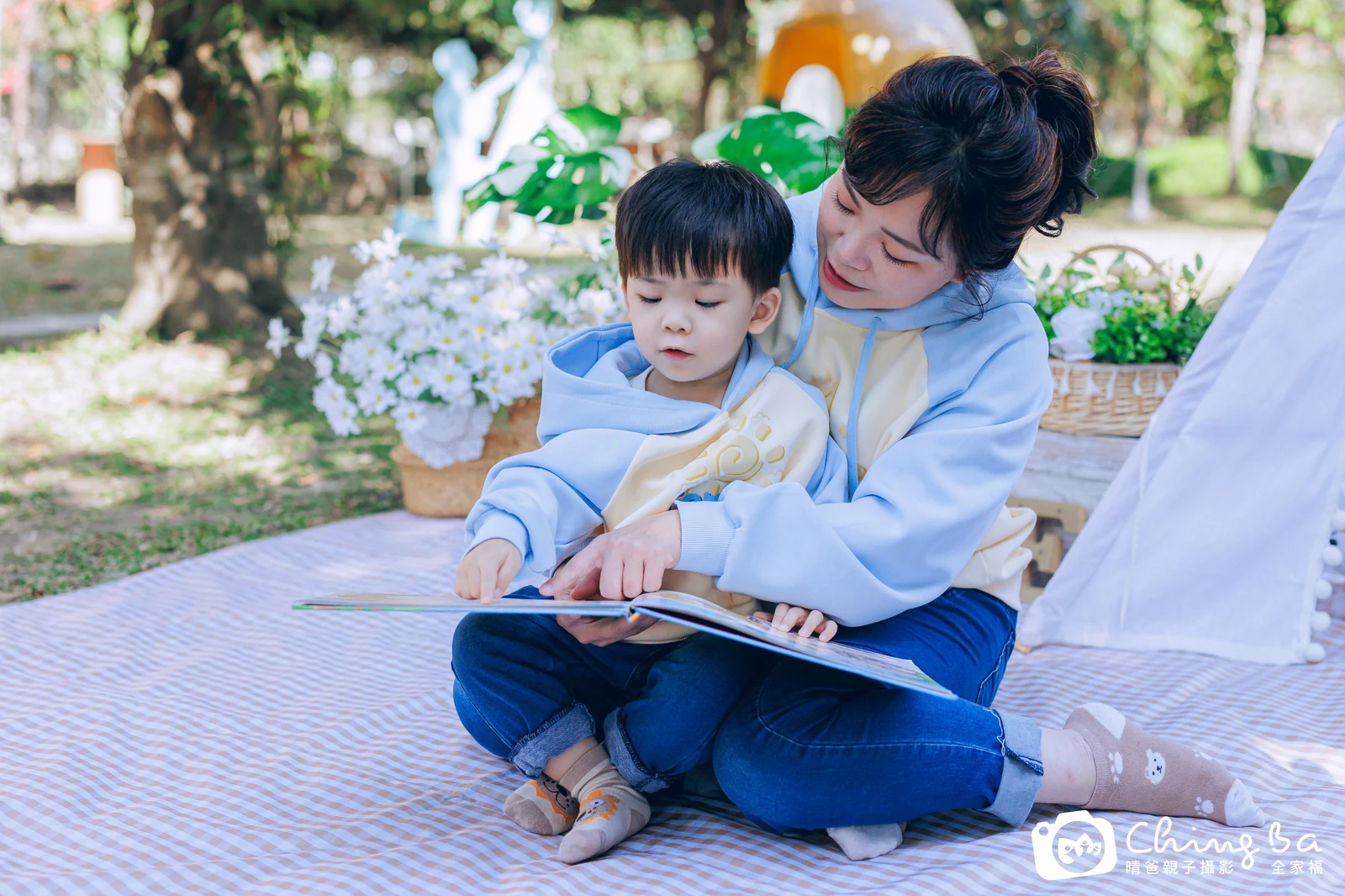 戶外親子寫真作品照|2025 年冬季|晴爸親子攝影