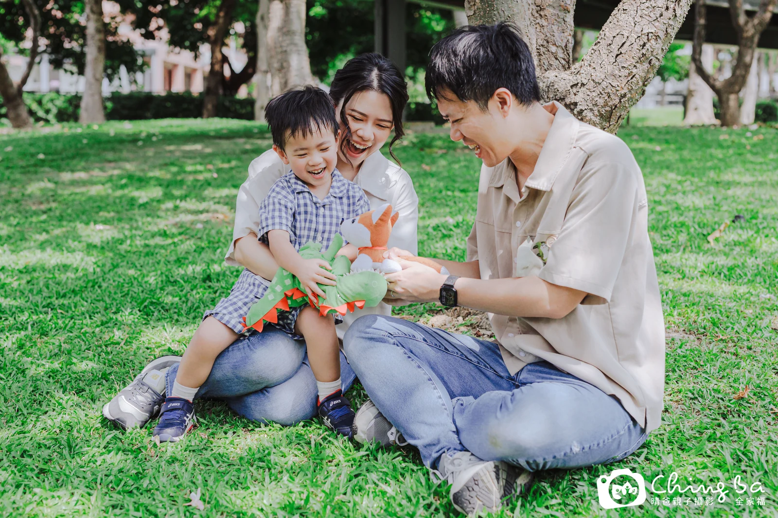 戶外親子寫真作品照|2025 年秋季|晴爸親子攝影
